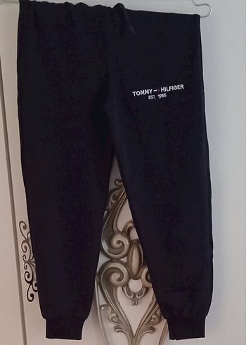 Tommy Hilfiger Kırmızı Siyah Fermuarlı cocuk Sweatshirt - Görsel 2