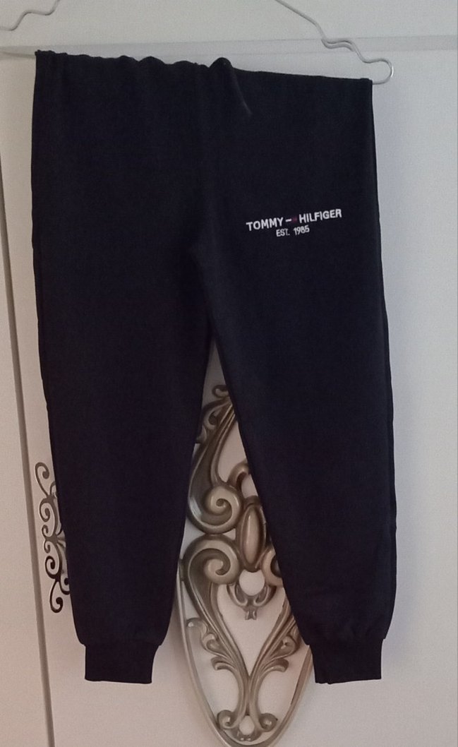 Tommy Hilfiger Kırmızı Siyah Fermuarlı cocuk Sweatshirt - Görsel 2