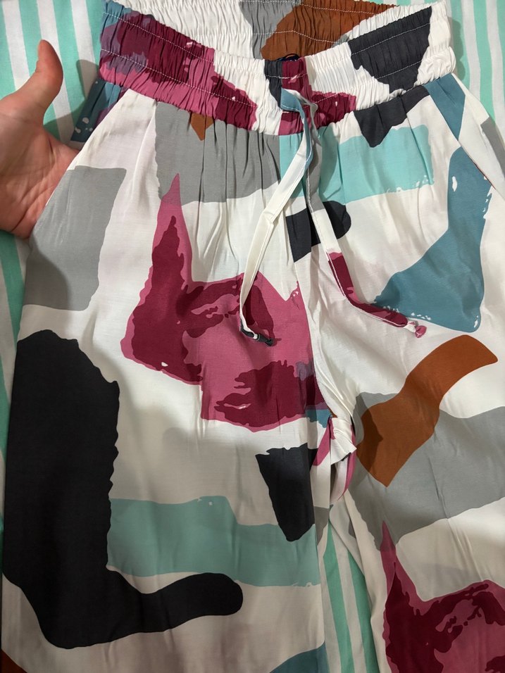 Renkli Bağcıklı Kadın Takım - Görsel 5