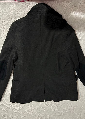 Erkek Füme Dirsek Yamalı Blazer Ceket - Görsel 6