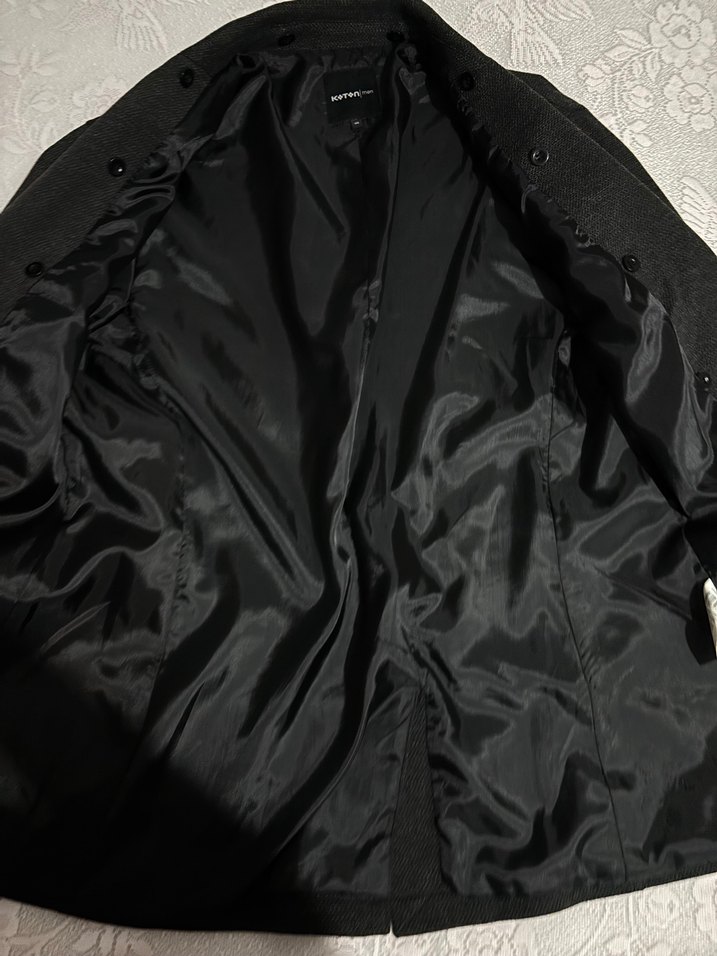 Erkek Füme Dirsek Yamalı Blazer Ceket - Görsel 5