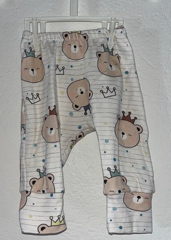 Uzun Kollu Ayıcık Desenli Bebek Takımı - Görsel 2