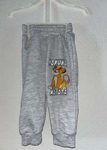 Sarı Aslan Kral Baskılı Bebek Takımı - Görsel 2