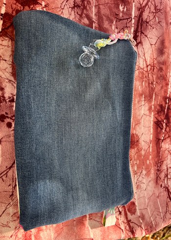 Bohem Tarzı Baskılı Makyaj Çantası - Görsel 4