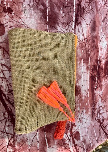 Püsküllü Bohem Kadın Portföy Çanta - Görsel 2