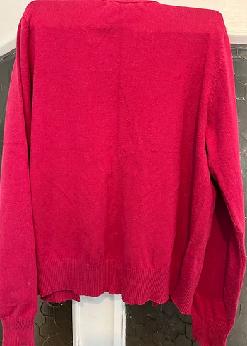 Collins marka koyu pembe  Triko Kadın Hırka L beden - Görsel 5