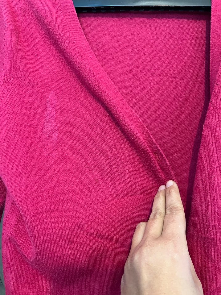 Collins marka koyu pembe  Triko Kadın Hırka L beden - Görsel 3