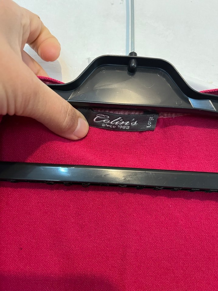 Collins marka koyu pembe  Triko Kadın Hırka L beden - Görsel 2