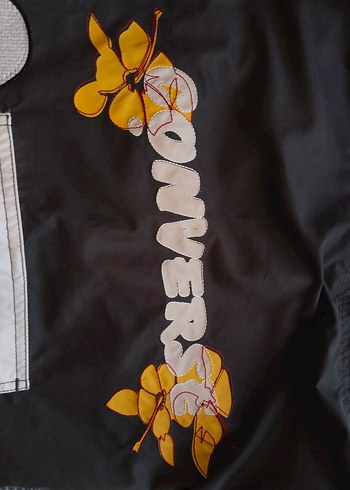 vintage Converse işlemeli şort - Görsel 6