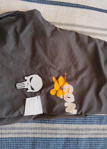 vintage Converse işlemeli şort - Görsel 2