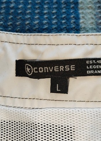 vintage Converse işlemeli şort - Görsel 5