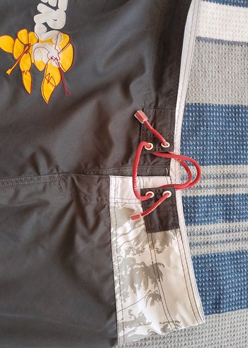 vintage Converse işlemeli şort - Görsel 4