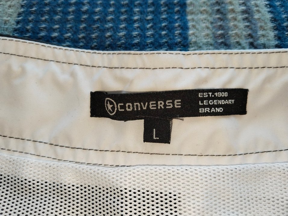 vintage Converse işlemeli şort - Görsel 5