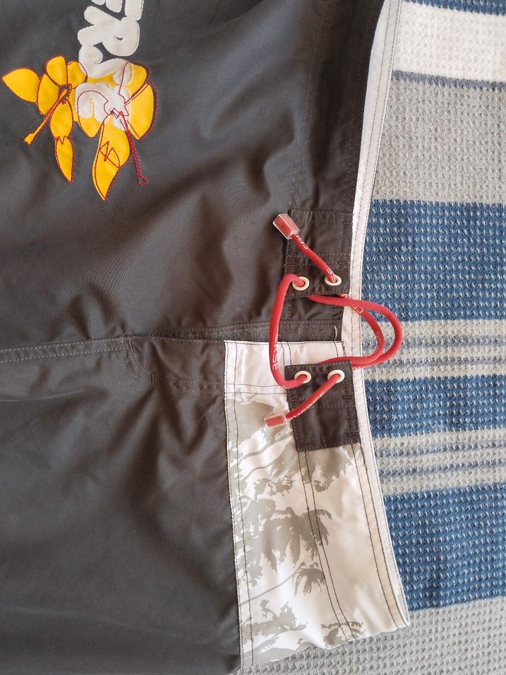 vintage Converse işlemeli şort - Görsel 4