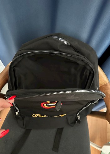 Siyah Baskılı Galatasaray Okul Çantası - Görsel 3