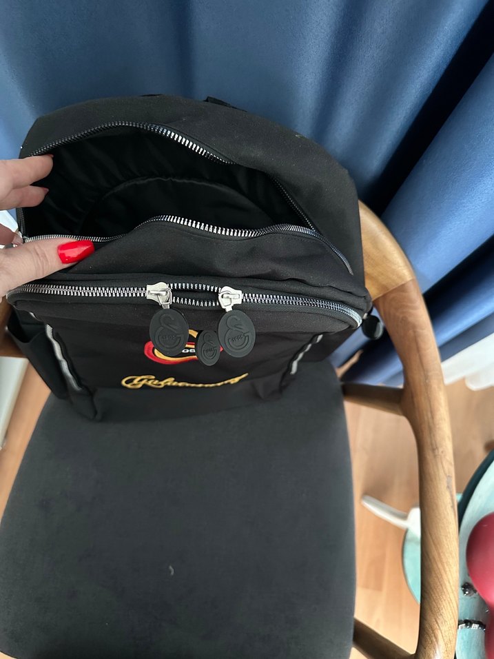 Siyah Baskılı Galatasaray Okul Çantası - Görsel 4