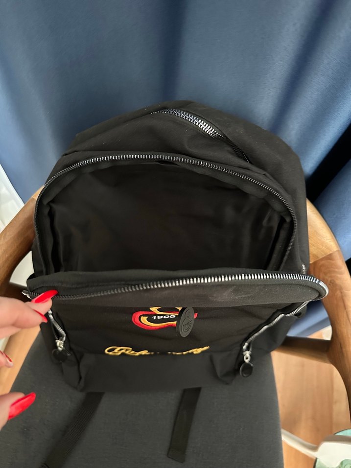 Siyah Baskılı Galatasaray Okul Çantası - Görsel 3