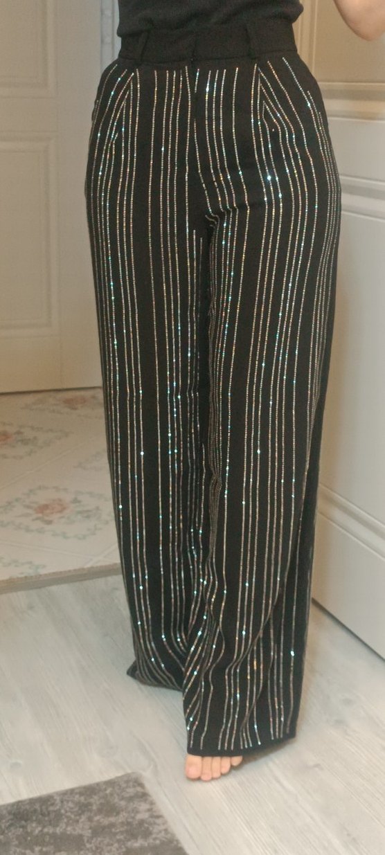 taşlı pantolon - Görsel 4