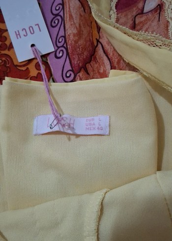 Sarı Dantel Detaylı Straplez Büstiyer - Görsel 4