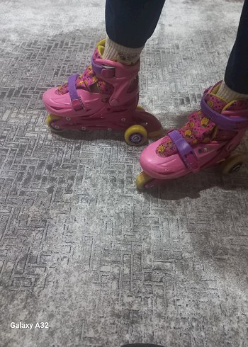 Pembe Kız Spor Kaykaylı Pateni - Görsel 6