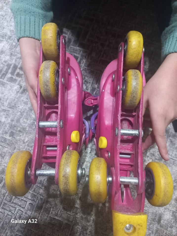 Pembe Kız Spor Kaykaylı Pateni - Görsel 4