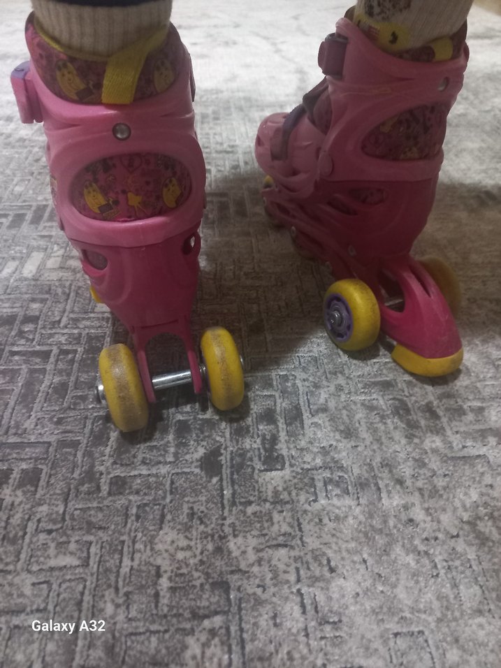 Pembe Kız Spor Kaykaylı Pateni - Görsel 5