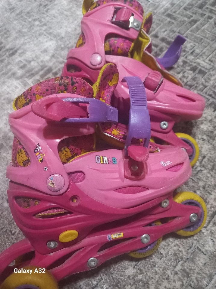 Pembe Kız Spor Kaykaylı Pateni - Görsel 2