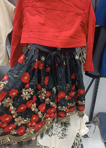 Diger Kız Çocuk Nakışlı Beyaz Elbise - Görsel 18