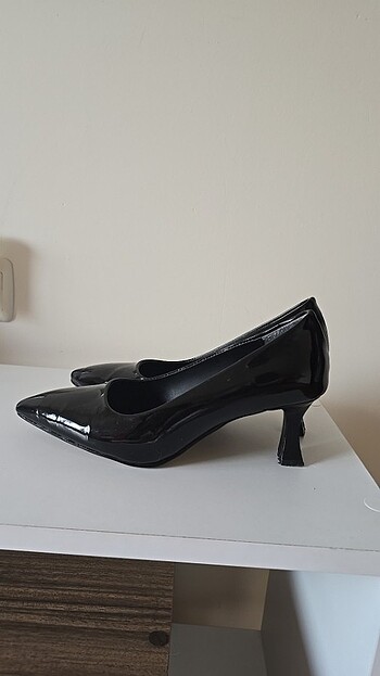 38 Beden siyah Renk Rugan topuklu stiletto topuklu ayakkabı
