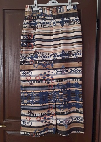desenli kalem etek