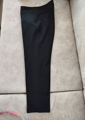 Diğer Kadın Siyah Regular Fit Kumaş Pantolon