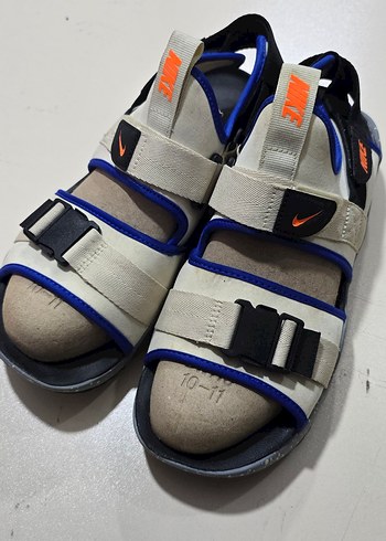 Nike Gri Erkek Sandalet Velcro Bantlı - Görsel 7