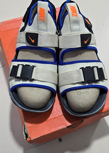 Nike Gri Erkek Sandalet Velcro Bantlı - Görsel 6