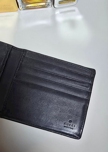 Gucci Erkek Cüzdanı Çiçek Desenli Bej - Görsel 6