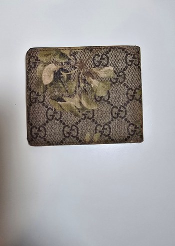 Gucci Erkek Cüzdanı Çiçek Desenli Bej - Görsel 2