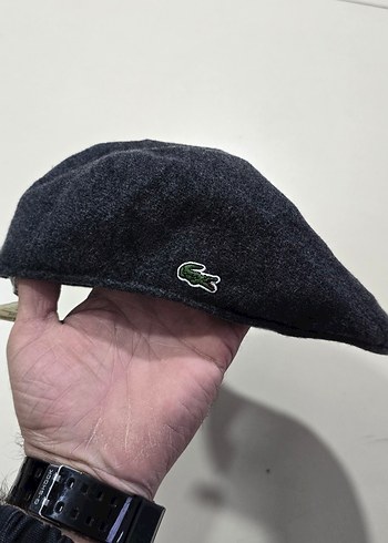 Lacoste Gri Erkek Kasket Şapka - Görsel 2