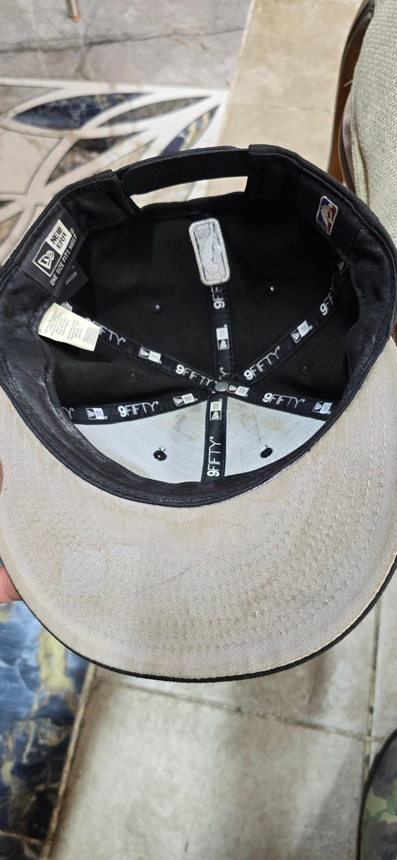 Siyah Los Angeles Lakers Snapback Şapka New Era - Görsel 5