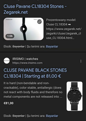 Cluse Saat - Görsel 11