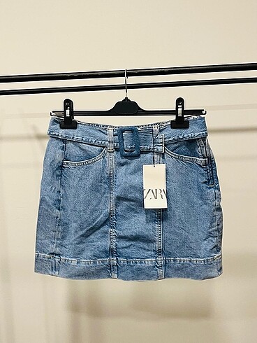 Zara Mini Kot Etek