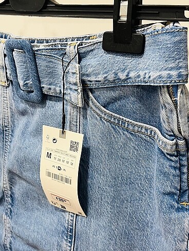 Zara Zara Mini Kot Etek