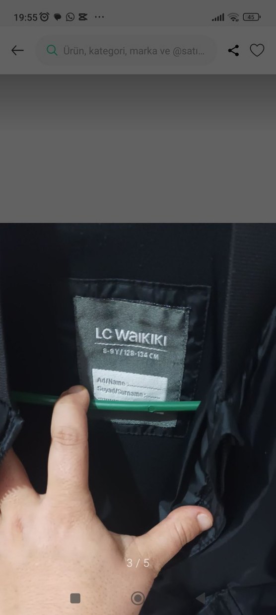 erkek çocuk montu yeni hiç kulanilmadi sifirdir - Görsel 3