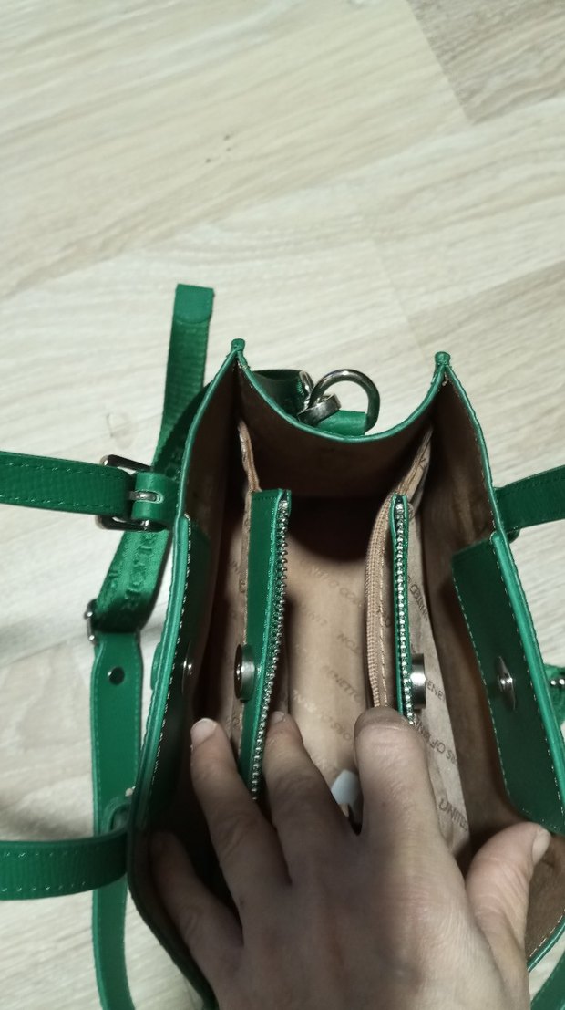 BENETTON,Yeşil Kadın Çantası - Görsel 4