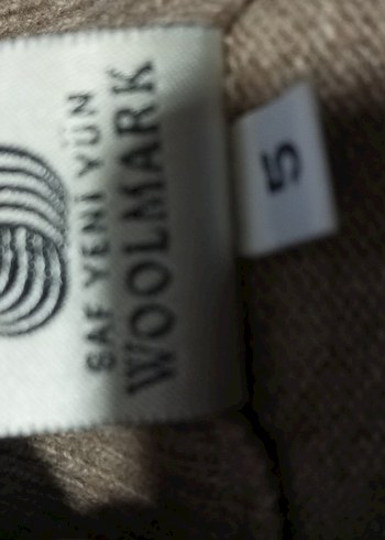 KARACA Bej Kısa Kollu Kadın YÜN Kazak - Görsel 4