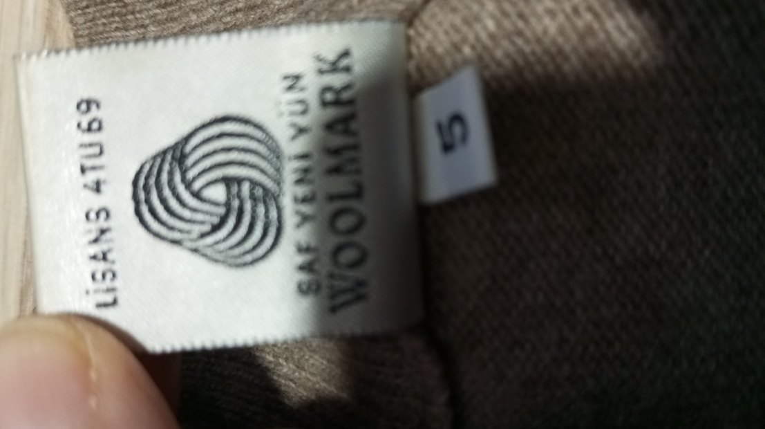 KARACA Bej Kısa Kollu Kadın YÜN Kazak - Görsel 4