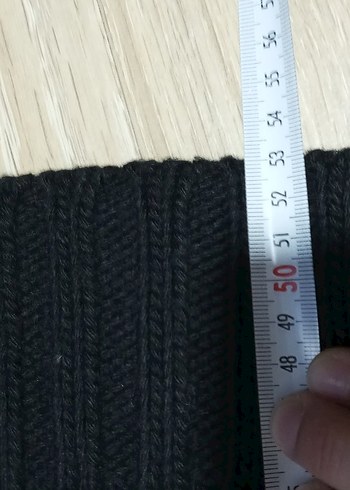 POLO GARAGE,Siyah Triko Kadın Kazak, Uzun Kollu, Dar Kesim - Görsel 7