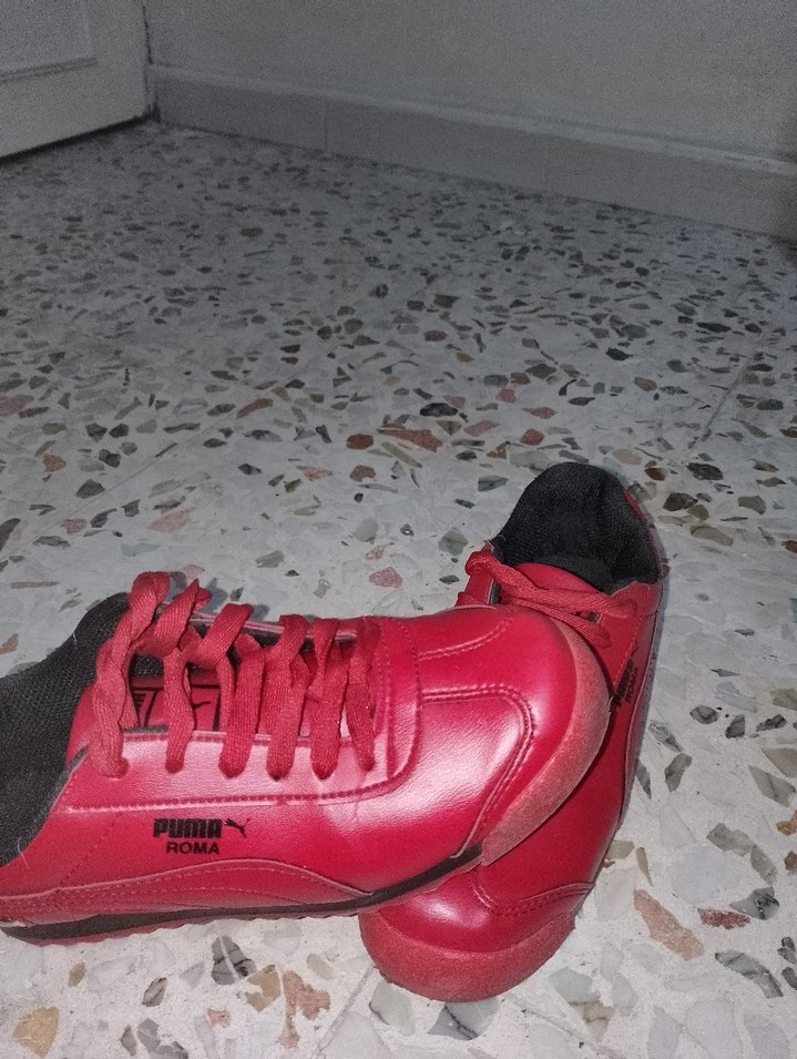 Kadın Kırmızı Spor Ayakkabı Puma - Görsel 2