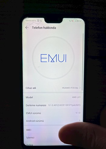 Mavi Huawei Android Telefon - Görsel 13