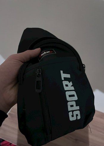 Siyah Bağcıklı Erkek Omuz Çantası - Görsel 3