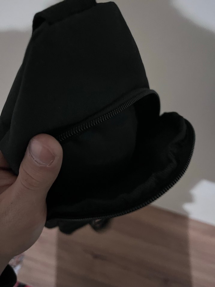 Siyah Bağcıklı Erkek Omuz Çantası - Görsel 5