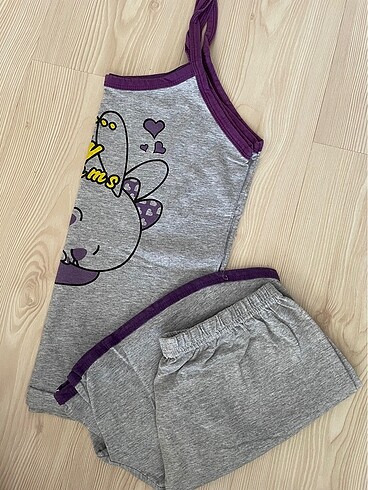 s Beden Şortlu pijama takımı